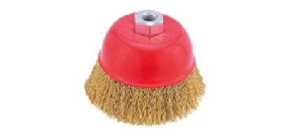 Screwed Fringy Bowl Wire Brushes